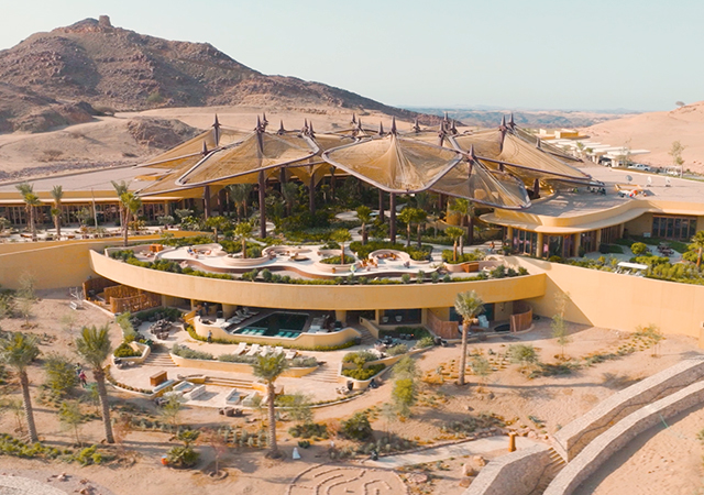 Open to guests ... Six Senses Southern Dunes, The Red Sea is nestled among the Khuff dunes on the outskirts of Umluj.